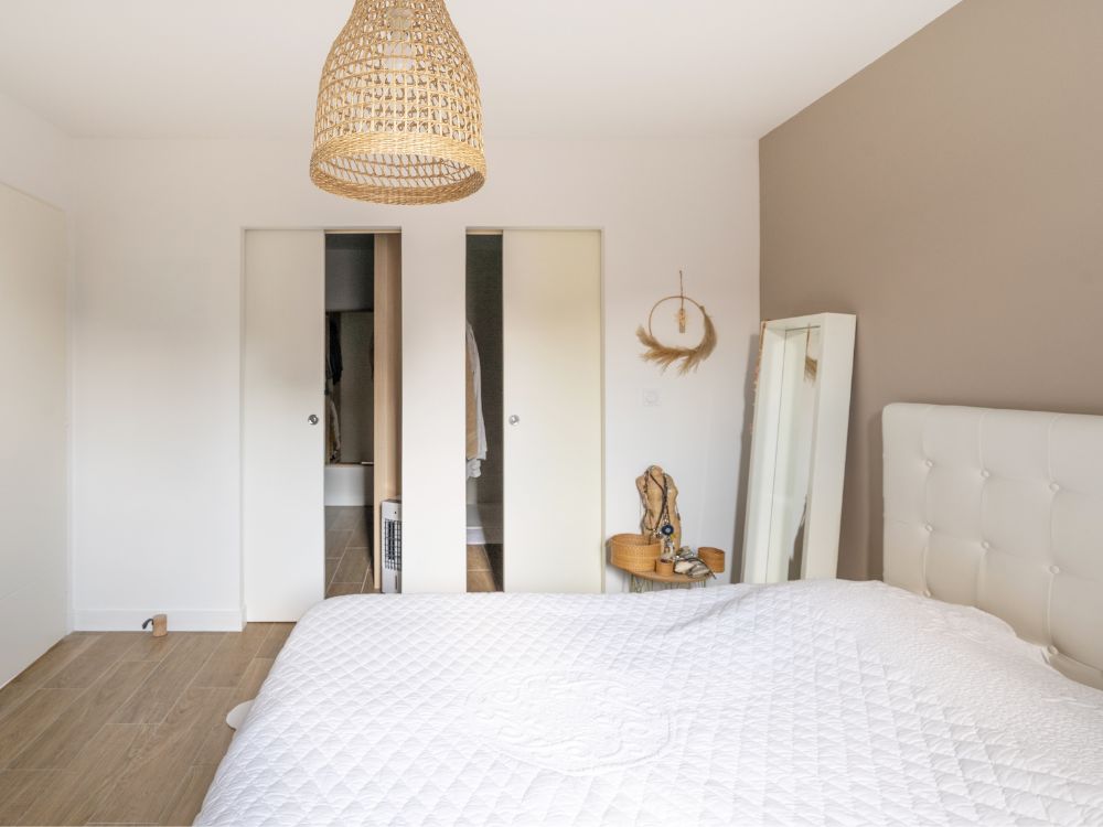 chambre ton nature et boèhme construction villa numéro 2 eysines piedra travaux