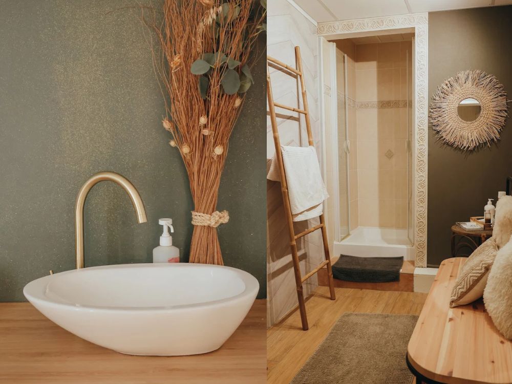 Douche vivifiante après soins rénovation tertiaire institut de beauté mérignac piedra travaux